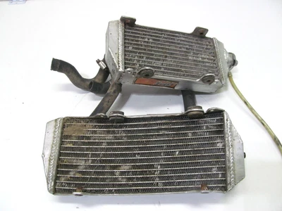 RADIADORES ALUMINIO SUZUKI RMZ450 RMZ 450 GPI CON MANGUERAS Foto 1 de 4