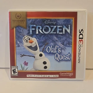 Disney Frozen: Olafs Quest Olafs Nintendo 3DS Variante auswählt KOMPLETT CIB - Bild 1 von 4