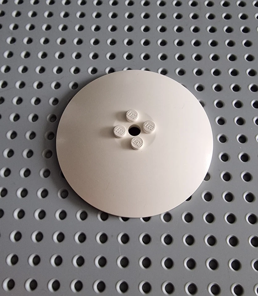 Lego Sat Radar Schüssel 8x8 Weiß 3961 A125 - Bild 1 von 1