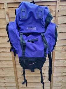 Retro Karrimor Jaguar GR65L Wanderrucksack Rucksack - KS-60ht SABack, Lila - Bild 1 von 8