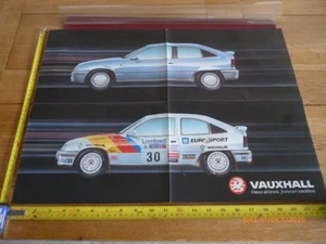 VAUXHALL ASTRA GTE/LOUISE AITKEN WALKER LOMBARD RALLY AUTOSPORT POSTER - Picture 1 of 6
