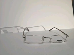 Bongo B WYOMIE SI Brille Brillengestell Braun Silber Rechteckig Vollrand 47-18-135 - Bild 1 von 6