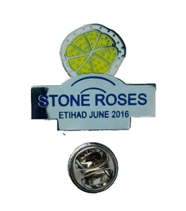 THE STONE ROSES @ ETIHAD ARENA 2016 UK KONZERT TOUR PIN ANSTECKER IAN BROWN - Bild 1 von 1