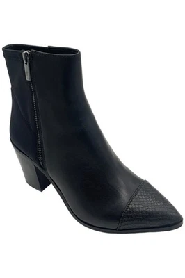 Donald Pliner Women's Waldon Leather Bootie Black - Image 1 of 3