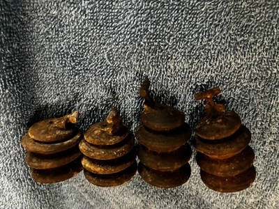 1980 - 1987 Classic Saab 900 Turbo Front Parking Brake Cable Boots - Image 1 of 2