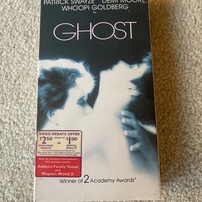 Ghost Vhs Video Tape New Sealed McDonald's Watermark Original Factory 1990 - Image 1 of 3
