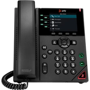 Telefono IP Poly VVX 350 6 linee e telefono IP abilitato PoE nero telefono cablato 6 linee - Foto 1 di 1