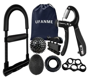 Grip Strength Trainer Kit, Hand Gripper - Hand Grip Strengthener -Adjustable ... - Picture 1 of 6
