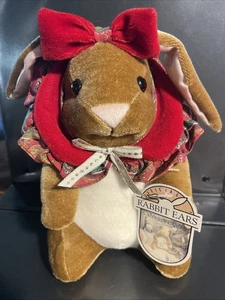 Offizieller Samt Hase "Hasenohren" 8 Zoll Plüsch Neu mit Etikett von 1985 - Bild 1 von 9