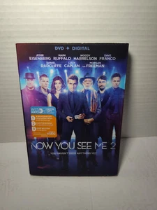 Now You See Me 2 (DVD & Digital 2016 + Lenticular Slipcover) Sequel Magic Heist - Foto 1 di 5
