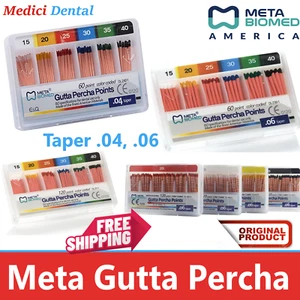 Gutta Percha Points Taper 0.4 / 0.6 /Standart, All Sizes Dental Endo Meta Biomed - Picture 1 of 7