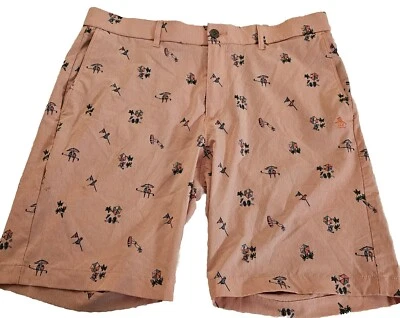 Bañador Original Penguin Rosa Munsingwear Para Hombres 34 Board Shorts Surf Playa  Foto 1 de 4