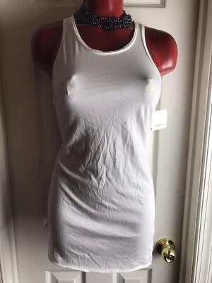 Новый Generra второй кожи футболки хлопок белый Майка - размер L большой (8/22) - Изображение 1 из 4