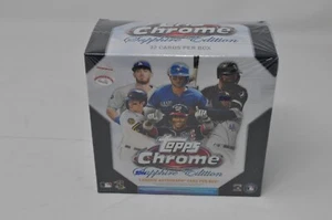2020 Topps Chrome Sapphire Edition Baseball Hobby Sealed New Minor Box Damage - Picture 1 of 7