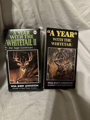 Texas Trophy Hunters VHS Lot of 2 - A YEAR With the WHITETAIL 1 & 2 NEW SEALED! - Image 1 of 4