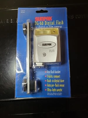 Sunpak Digital Flash DG-60 for digital or film Cameras  - Image 1 of 2