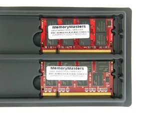 2GB (2x1gb) DDR1 SODIMM RAM Memory Compatible with Dell Inspiron 9100 Notebook - Picture 1 of 1