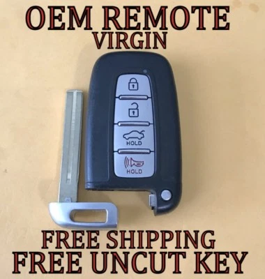 OEM 11-15 HYUNDAI EQUUS AZERA TUCSON SMART KEY PROXIMITY REMOTE FOB SY5HMFNA04 - Image 1 of 3