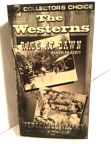 Vengeance Valley Burt Lancaster And Rage At Dawn Randolph Scott VHS Tapes - Picture 1 of 2