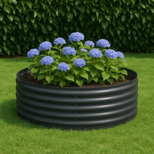 100x100x36 Hochbeet Metall Pflanzbeet Gemüsebeet Pflanzkasten Blumenbeet - Bild 1 von 4