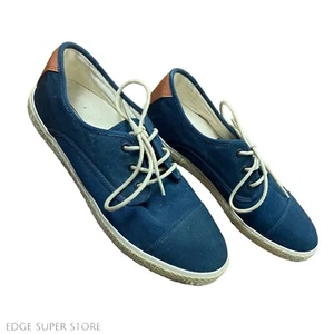 Genérico Excedente Azul Marino Oscuro Alpargata Lona Moda Tenis Zapatos Talla 9.5 - Imagen 1 de 5