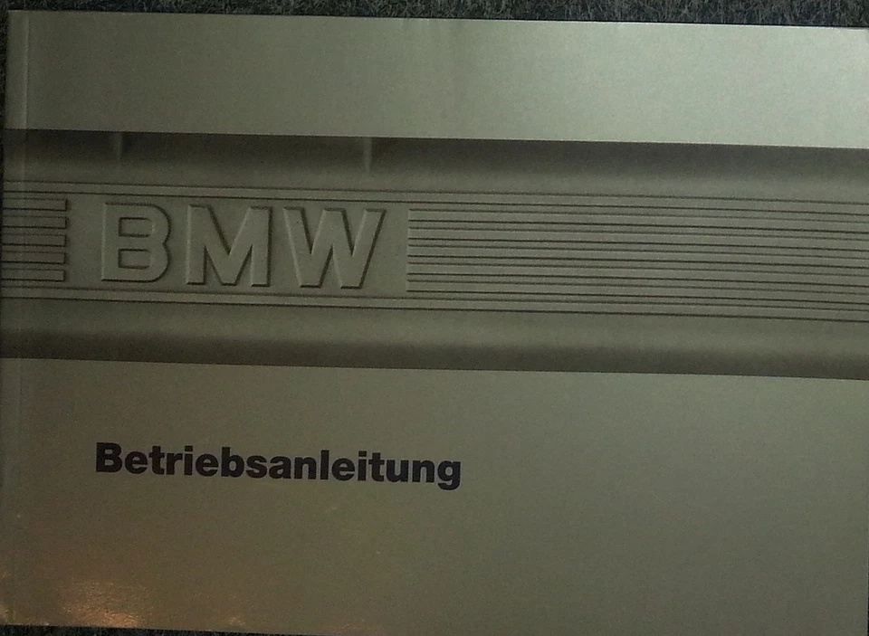 Bedienungsanleitung BMW 316, 318i, 320i, 325i, 325iX, 325e, 324d & Cabrio — 第 1/1 张图片
