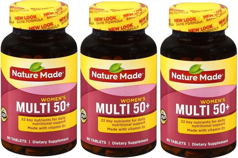 Nature Made Multivitamin Women 50+ Tab 90ct (3 Pack) - Image 1 of 1
