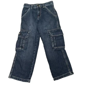 Wrangler Hero Original Boys Size 8 Blue Denim Jeans - EUC - Picture 1 of 4