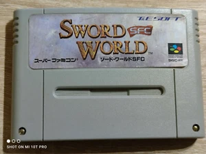 SWORD WORLD SUPER FAMICOM SNES NINTENDO JAP - Imagen 1 de 1