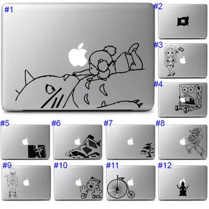 Apple Laptop Macbook Vinyl Sticker Cool Cute Anime Japan Graphic Design Decal - Picture 1 of 14