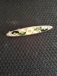 Vintage Silver Tone Pin Brooch Unknown Maker - Picture 1 of 3