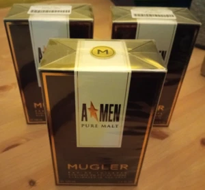 3 Packungen auf einmal: Pure Malt Mugler A MEN 100ml - Bild 1 von 4