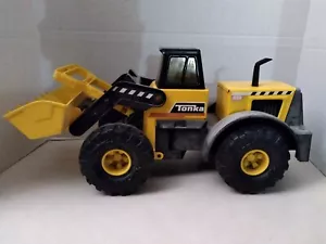 Tonka Wheel Loader 838 Pressed Steel Plastic Front End Loader Excavator - Picture 1 of 9
