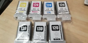 Pack cartouche d'encre remanufacturé compatible CANON PFI120 MBK-BK-Y-C-M *NEUF* - Imagen 1 de 1