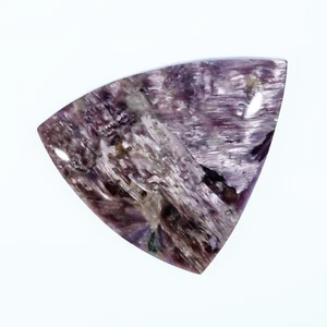 43x39mm Charoite natural púrpura chatoyant piedra cabujón, piedra preciosa de Siberia - Imagen 1 de 6