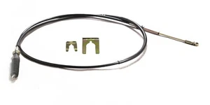 Cable Transmission Control + 2 Clips for ISUZU NPR NQR 4HK1 4HG1 8973504360 - Picture 1 of 5