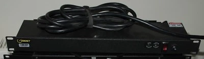 GEIST 110V SPN06415TL 19" RackMount 15 AMP 125 VAC 50/60HZ 6 Outlet Power Strip - Image 1 of 4