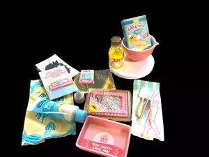 Miniverse Make it Mini Birthday Sheet Cake Made my Scratch Series - Picture 1 of 3