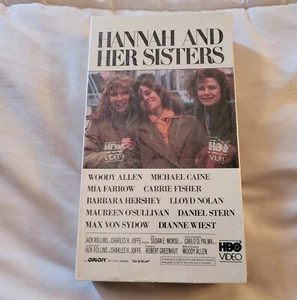 Hannah and Her Sisters -1986 Woody Allen, Mia Farrow, Michael Cain VHS Tape New - Picture 1 of 3