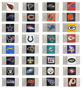 NFL Football Team Official Licensed Metal Money Clip All Team - Picture 1 of 68