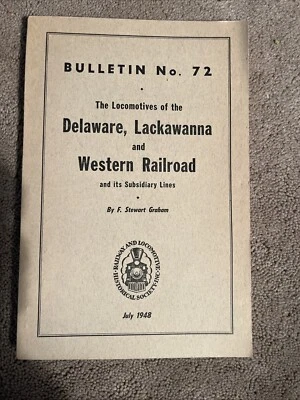 The Locomotives Of Delaware, Lackawanna & Western Railroad Company 1948 Bulletin - Image 1 of 4