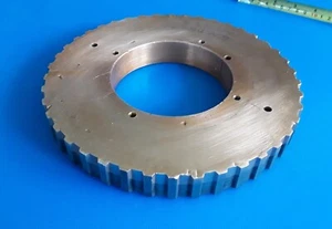 Defuser Solid Pure Copper Gear Steampunk Thermal Conductivity 15lb 10oz - Picture 1 of 7
