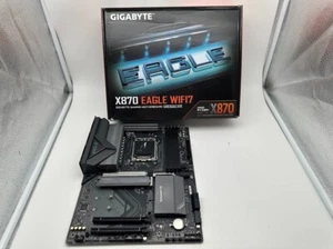 GIGABYTE X870 EAGLE WIFI7 AM5 ATX DDR5 Motherboard READ/FOR PARTS - Photo 1/9