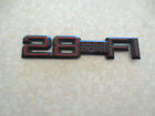 Original 1980S Chevrolet 2.8 Multi Port Fi Car Plastic Badge - - Emblem / /- - -