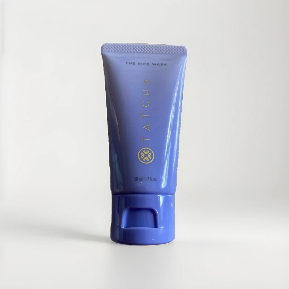 Tatcha The Rice Wash Soft Cream Cleanser Travel Sz 1.7 fl.oz/50 ml. &