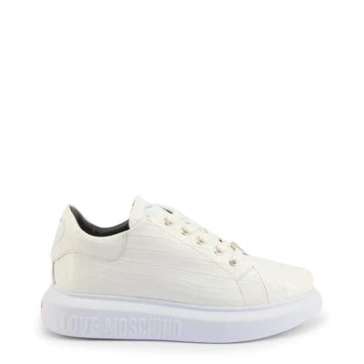 LOVE MOSCHINO WOMEN SNEAKERS IN WHITE STYLE JA15494G0BJM 0100  - Image 1 of 4