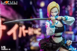 1/6 ASTOYS AS2022-10 DragonBall Android 18 lazuli 12" Female Action Figure Toy - Picture 1 of 12