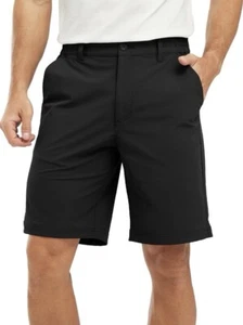 Hawke & Co Performance Men's Woven Stretch Shorts Black Size 32 New new tags - Picture 1 of 6