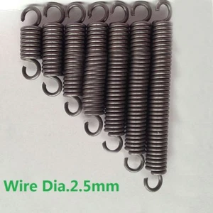 1pcs Expansion Extension Tension Spring Various Sizes Wire Dia.2.5mm Springs - Picture 1 of 4