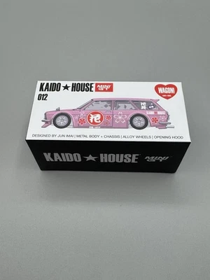 MINI GT Kaido House Datsun 510 Wagon Hanami V1 Pink 012 KHMG012 (Opened) - Image 1 of 4